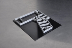 wydruk 3d modelu projektu budynku magazynowo biurowego